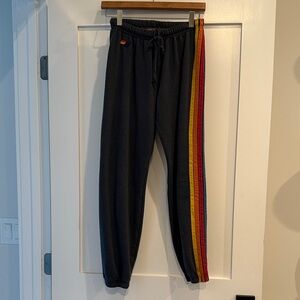 Aviator Nation striped women’s sweatpants S